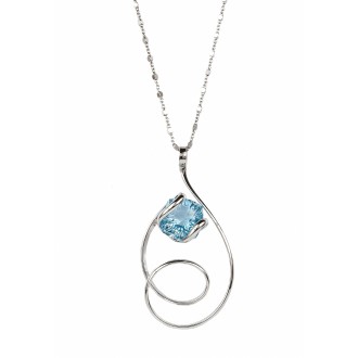 Necklace Mystic Aquamarine
