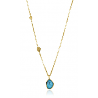 Necklace Mineral Glow Turquoise