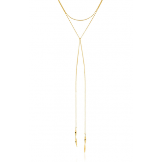 Collier Twister Helix Lariat