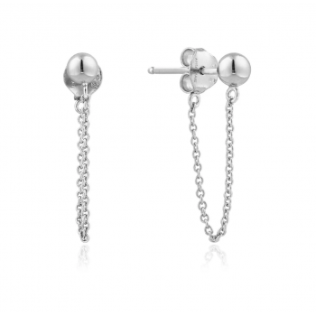 Earrings Modern Chain Stud