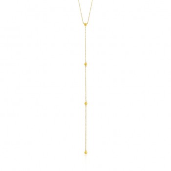 Collier Modern Beaded Y