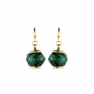 Earrings Mystic Emerald