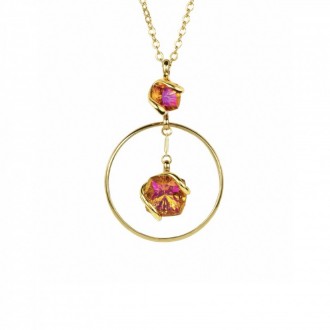 Necklace Mystic Duo Astral Pink