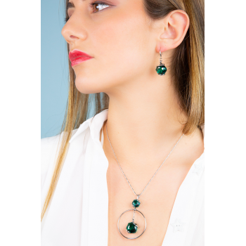Necklace Mystic Duo Emerald