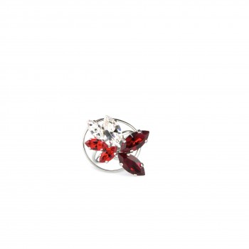 Adjustable Ring Eve Rosso