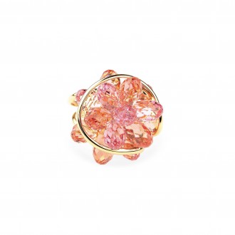 Adjustable Ring Bouquet Rosa