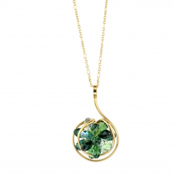 Necklace Bouquet Emerald