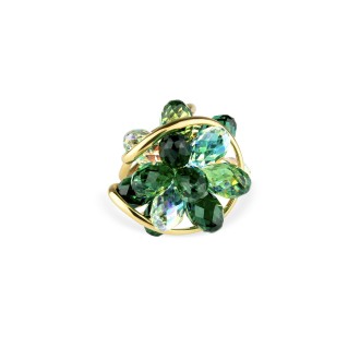 Adjustable Ring Bouquet Emerald