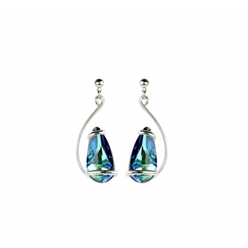 Earrings Elegant Bermuda Blue