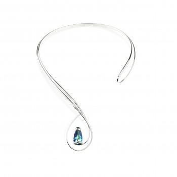 Necklace Elegant Bermuda Blue