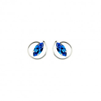 Earrings Mon Rêve Sapphire