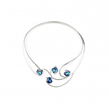 Necklace Cherry Bermuda Blue