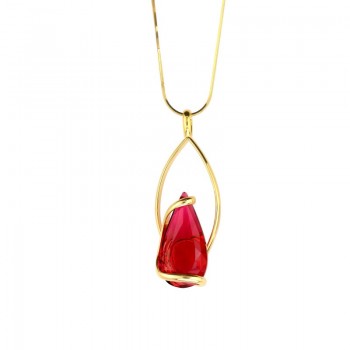 Necklace Florence Red