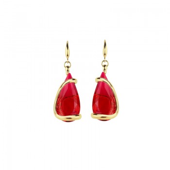Earrings Florence Red