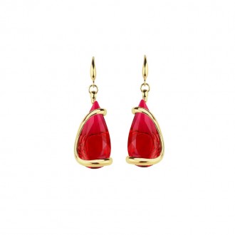 Earrings Florence Red