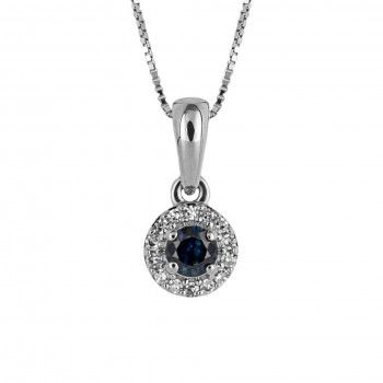 Necklace Caia blue sapphire