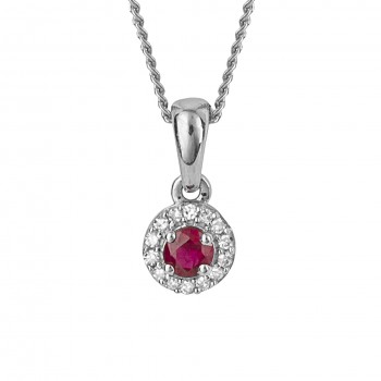 Necklace Caia Ruby