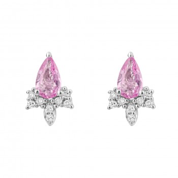 Earrings Tiphaine pink...