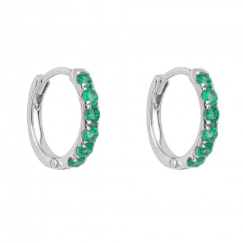 Earrings Regally Emerald