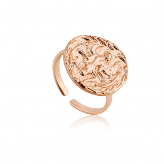Rose Gold Boreas Adjustable Ring