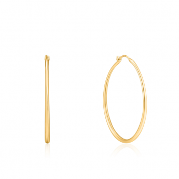 Gold Luxe Hoop Earrings