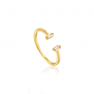 Gold Glow Adjustable Ring