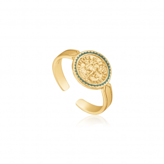 Gold Emperor Adjustable Ring