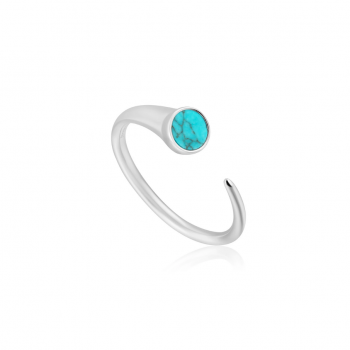 Anel Turquoise Claw