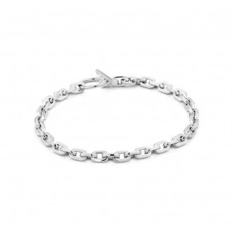 Silver Chain Hook Bracelet