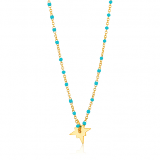 Collier Dotted Star