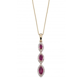 Necklace Lio Ruby