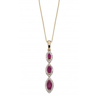 Necklace Lio Ruby