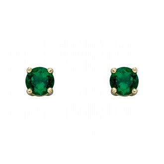 Earrings Bela Emerald